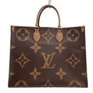 Louis Vuitton On the Go Brown Monogram Giant Reverse Tote Bag